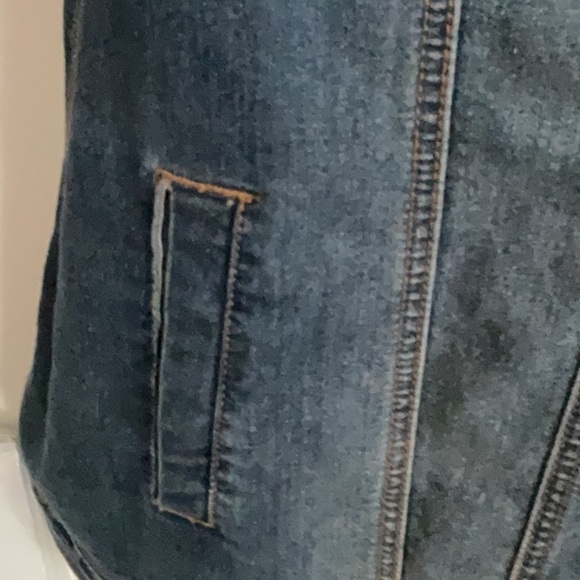 LOVE AND LEGEND BLUE JEAN VEST - Picture 3 of 8